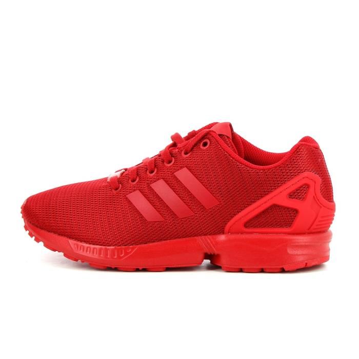 adidas zx flux Rouge homme